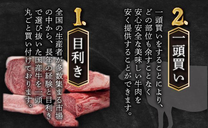 岡山県産牛肉切り落し 約1.6kg (約400g×4パック)