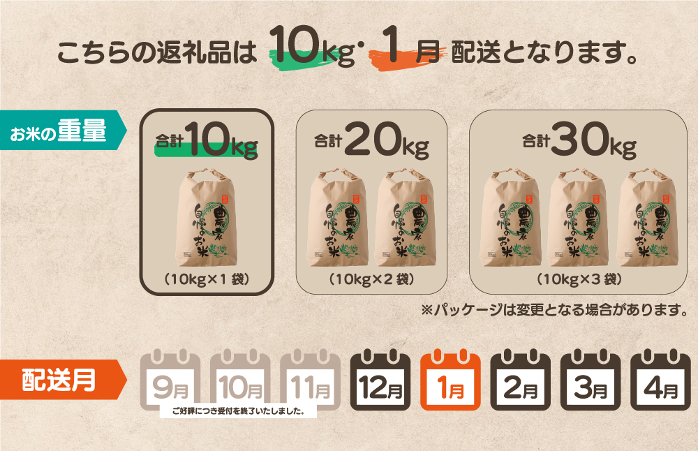 令和７年産 鏡野町産 きぬむすめ 精米10kg（10kg×1袋）［2026年1月発送］
