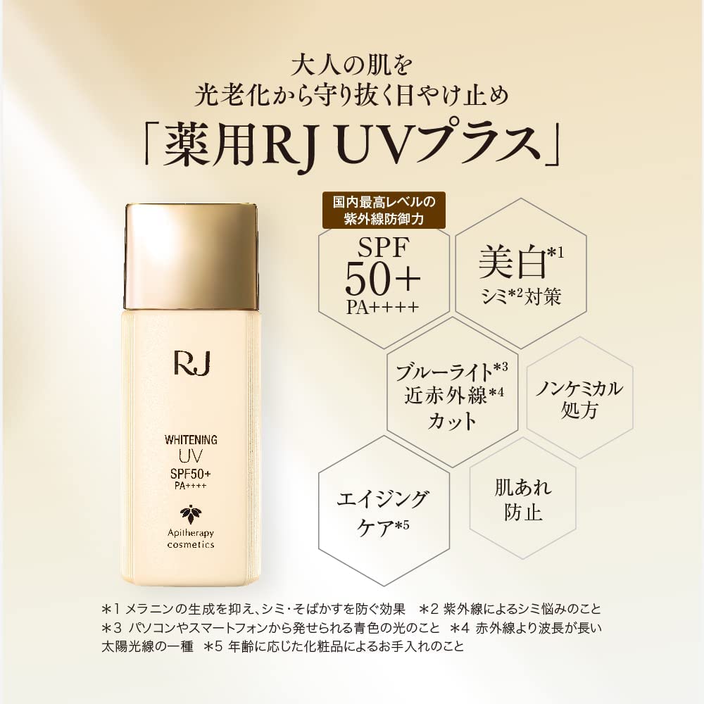 薬用RJ UVプラス＜日やけ止め美白美容液＞(7700)