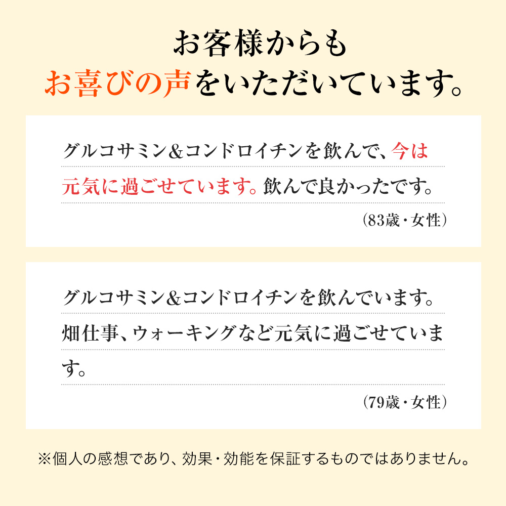 山田養蜂場のグルコサミン＆コンドロイチン（28313）