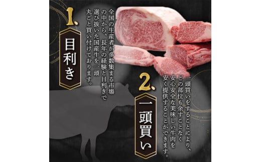 岡山県産牛肉切り落し 約1kg (約500g×2パック)