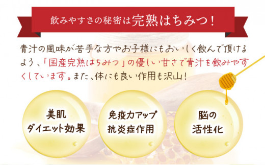 山田養蜂場はちみつ青汁1箱30包入り×1箱（33305）