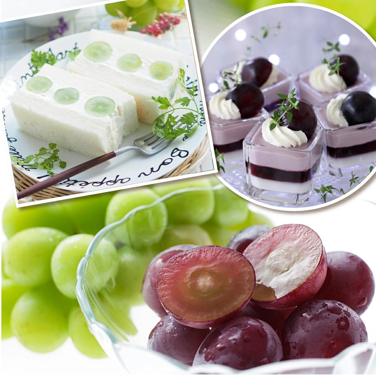 【2026年先行予約】［大原観光果樹園］ピオーネ1房とシャインマスカット1房（計2房 約1.2kg）