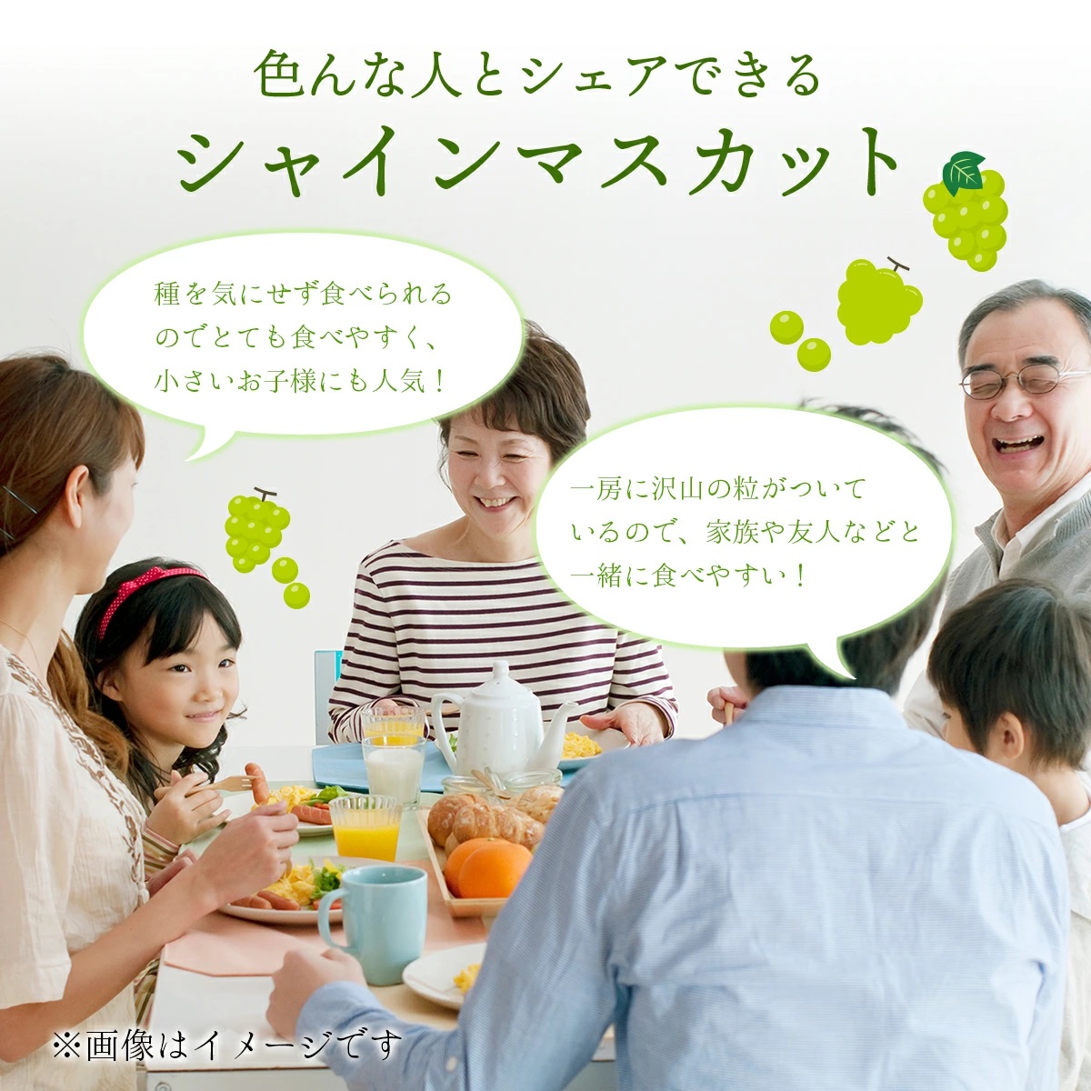【2026年発送分 先行予約】9～10月発送 お土産シャインマスカット２Kg箱