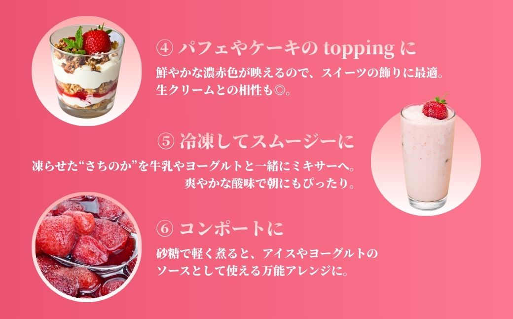鏡野町産 朝摘みいちご「さちのか」2パック（合計500ｇ）【2026年1月～4月発送】